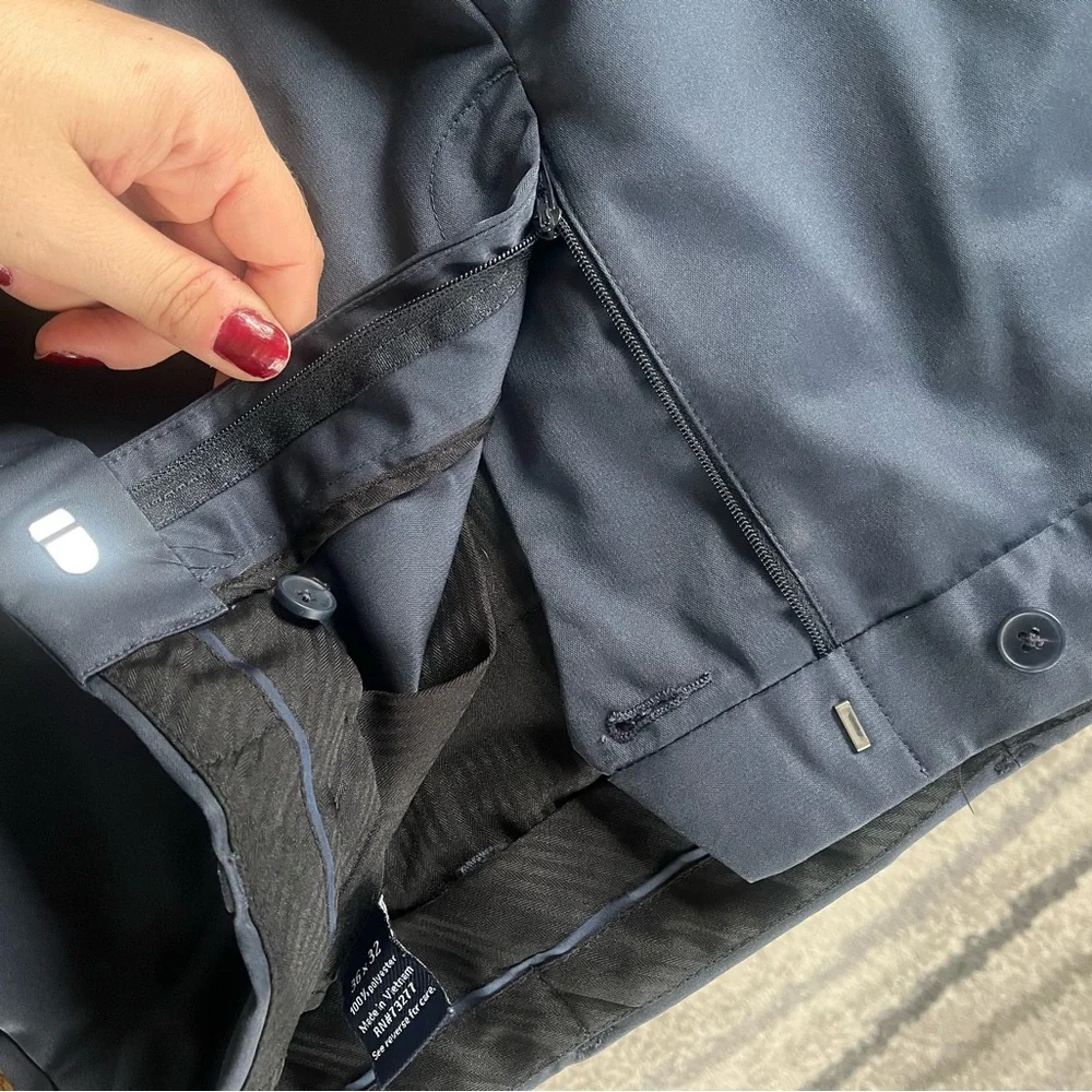 croft and barrow blue men’s dress pants